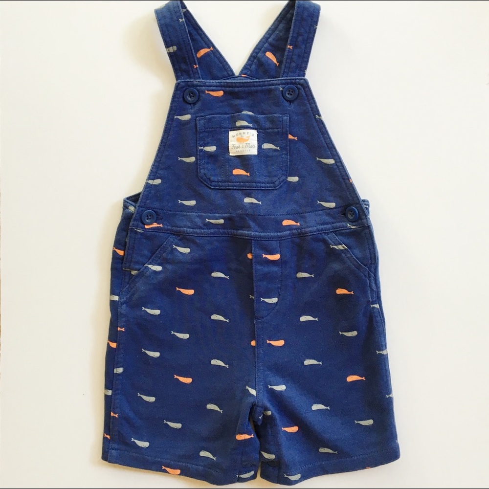 *BUNDLE* Carter's Beach Shortalls and Polo (18Mo)